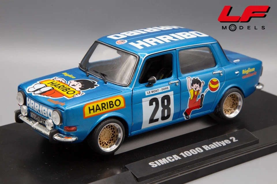 1:18 SIMCA 1000 Rallye 2 Haribo - Norev - Immagine 1 di 4