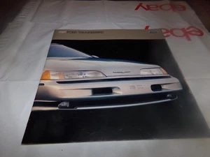 Vintage Ford Thunderbird Catalog Super Coupe Sound System Specification 1989 - Picture 1 of 15