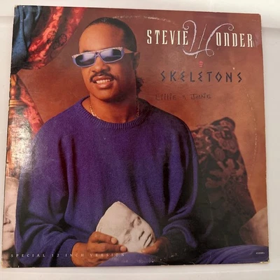 Stevie Wonder " Skeletons" 12" Single Vinyl LP Foto 1 de 4