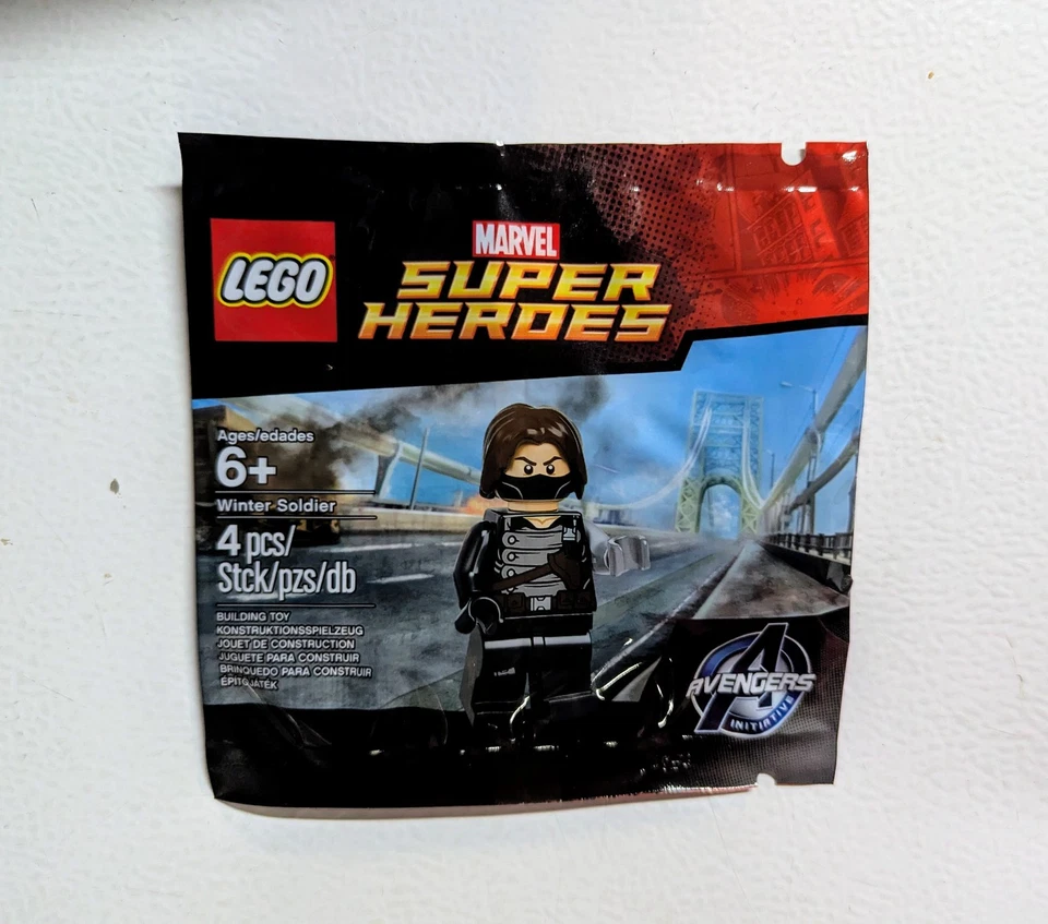 LEGO Marvel: Soldado de Invierno Minifigura Polybag (5002943) Nuevo Sellado Bucky Barnes Foto 1 de 1