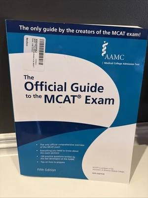 AAMC: The Official Guide to the MCAT Exam (Fifth Edition)  - Image 1 of 4
