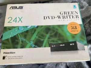 ASUS Green DVD Writer Interne Sata DVD Re-Writer DRW-24D5MT - Photo 1/11