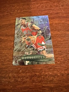 1996-97 Fleer Metal Metallized #229 Scottie Pippen HOF - Bild 1 von 2