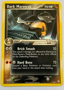 Dark Marowak 7/107 EX Team Rocket Returns Rare Regular Pokemon Card - Picture 1 of 10