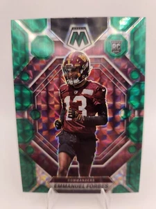 2023 Panini Mosaic - Rookies Emmanuel Forbes #319 Green Mosaic Prizm (RC) - Picture 1 of 2