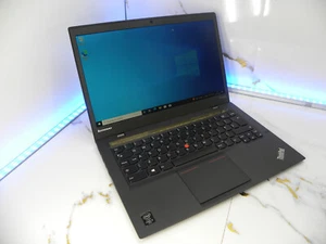 Lenovo Thinkpad X1 Carbon FAST SLIM WINDOWS 10 LAPTOP i5 240GB SSD 8GB #T2D - Picture 1 of 12