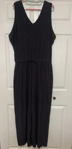 Old Navy Active Women's Romper Jumpsuit Plus Size 3X Sleeveless Gray/Black - Picture 1 of 4