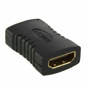 New 2x HDMI Female to Female Coupler Connector Extender Adapter Cable HDTV 1080P - Picture 1 of 5