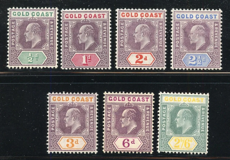 GOLD COAST SCOTT #49/55 KING EDWARD VII MINT HINGED - Image 1 of 1