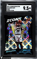 2015-16 Panini Revolution Cosmic Icons #28 Shawn Kemp Card /100 SGC 9.5 MT+
