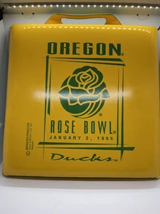 1995 Rose Bowl OREGON DUCKS Vintage Nike Football Seat Cushion VTG Yellow - Picture 1 of 9