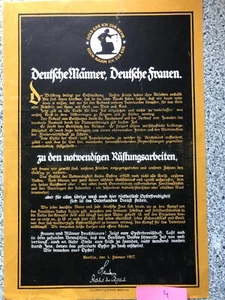 Flugblatt, " nach Gold gab ich für Eisen" gebt alles gebt schnell - Bild 1 von 1