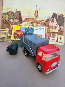 Kein Blechspielzeug 60er Jahre Guitermann-Hong Kong Bat.op ACME MÜLLWAGEN Fernbedienung.. - Bild 1 von 24