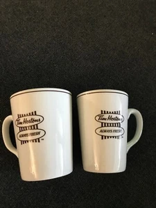 TIM HORTONS Always Fresh Steelite England Coffee Mug Cup Ceramic - 12 Oz / 16 Oz - Picture 1 of 10