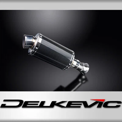 Kit silenciador de escape de carbono ovalado de 9" Slip On KTM 1290 Super Duke 2014-2019 Foto 1 de 4