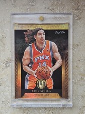 2012-13 Panini Gold Standard Black Luis Scola 1/1