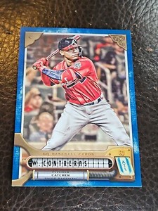 2022 Topps Gypsy Queen William Contreras #3 Indigo Parallel #'d /250 NM