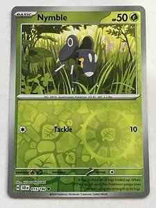 Nymble 015/142 Reverse Holo Corona Stellare Pokémon TCG - Foto 1 di 4