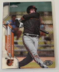 2020 Topps Pro Debut Chrome Adley Rutschman #PDC-25-Baltimore Orioles