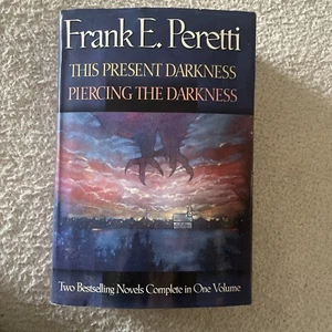 This Present Darkness & Piercing the Darkness - Frank E. Peretti, Hardcover 1997 - Picture 1 of 6