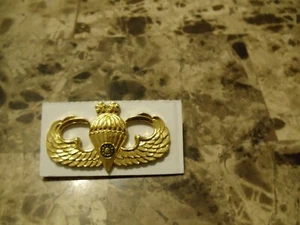Chinese Air Force Senior Airborne Paratrooper Jump Wings Badge RARE - Picture 1 of 2