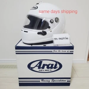Arai Auto Racing Helmet GP-6S 8859 Size L (59cm/23"22') Pre-owned From JAPAN - Picture 1 of 12