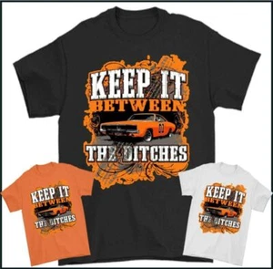 DUKES OF HAZZARD T-SHIRT, General Lee Hazard Retro 70s 80s TV Show Mens Progam - Picture 1 of 28