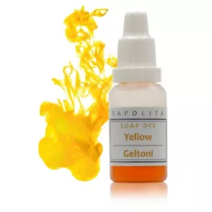 YELLOW WATER BASED DYE 10ml | Melt&Pour Soap Making, Cosmetics - Picture 1 of 1