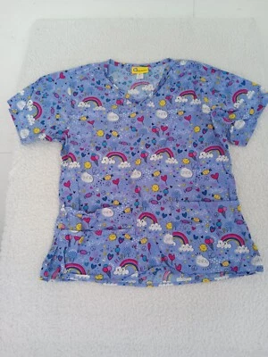 Wonder Wink Women's Small Medical Scrub Top - Image 1 of 4