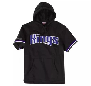 Herren Mitchell & Ness NBA French Terry Kurzarm Hoodie Sacramento Kings Gr. M - Bild 1 von 3