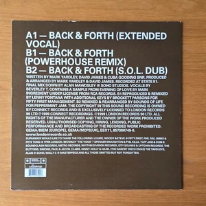 Essential Recordings Supakings Back & Forth - 12" Vinyl Record - Picture 1 of 2