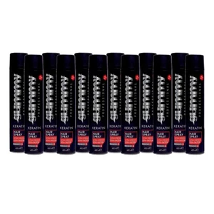 Gummy Hair Spray Keratin Ultra Strong Hold Factor 13.53oz - 400 ml -12 pack - Picture 1 of 2