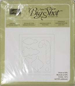 Stampin Up Sizzix Big Shot Dies Calza Accenti Originali #124099 - Foto 1 di 1