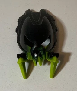 VTG Lego Bionicle Kanohi Mask 60916pb01 Shelek Black to Green Fade - Picture 1 of 5