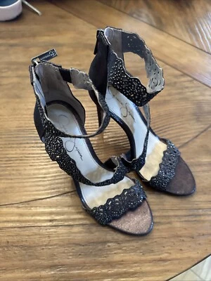 Jessica Simpson 鞋 青铜色 闪耀 尺码 7 M — 第 1/4 张图片