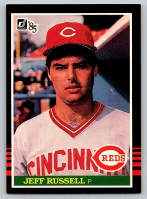 1985 Donruss - #487 Jeff Russell - Image 1 of 2