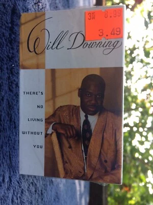WILL DOWNING THERE'S NO LIVING WITHOUT YOU FACTORY SEALED CASSETTE SINGLE C67 D - Image 1 of 4
