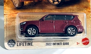 INFINITI QX 80 AWD SUV BRAND NEW MATCHBOX MATTEL NIB DIECAST CAR DIORAMA MODEL - Picture 1 of 7