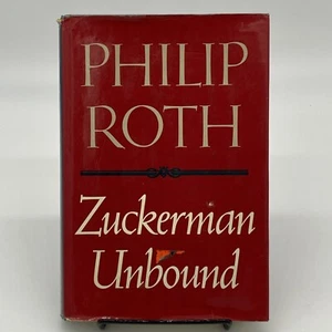 Zuckerman Unbound Philip Roth 1981 HCDJ First Edition - Imagen 1 de 9