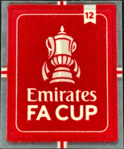 2023/24 OFICIAL IDENTIFICACIÓN DEPORTIVA EMIRATES FA CUP MAN UNITED 12 X PARCHE FUNDA JUGADOR - Imagen 1 de 2