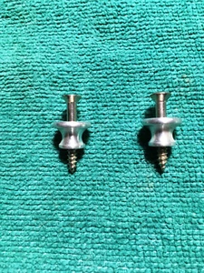 1960'S/70'S NOS GIBSON GOLD-PLATED ALUMINUM STRAP BUTTONS FROM KALAMAZOO FACTORY - Picture 1 of 3