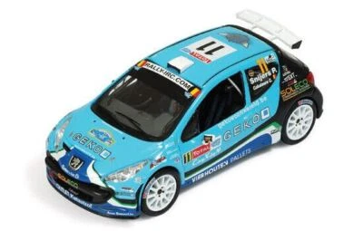 1/43 IXO RAM439 Peugeot 207 S2000 2010 Ypres Rally #11 Snijers & Cokelaere - Image 1 of 3