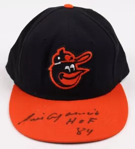 Luis Aparicio Signed Baltimore Orioles Hat Insc "HOF 84" (JSA & PSA) 13xAll Star - Picture 1 of 7