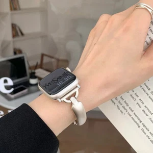 Slim Women Bracelet Band For Apple Watch 9 8 7 6 5 4 SE Ultra 2 40/44/41/45/49mm - Picture 1 of 37