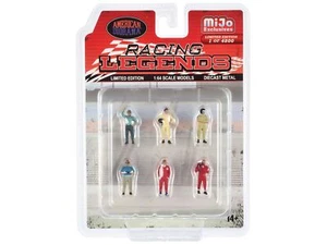 "Racing Legends" 6 piece Diecast Set (6 Driver Figures) Limited Edition to 4800 - Picture 1 of 1