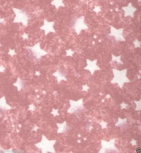 Red Rust Starry Sky FLANNEL Quilt Fabric - 7/8 Yard Piece - Picture 1 of 2