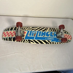 Vintage Krooked Zip Zinger Skateboard Zebra Anti Hero Guter Zustand Selten - Bild 1 von 11
