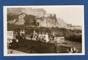Venture Charabanc Castle Dover ? unidentified unlocated RP pc unused Ref W791 - Picture 1 of 2