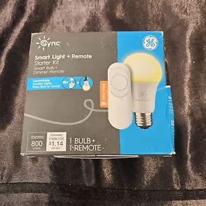 GE Cync Smart A19 Bulb & Remote Smart Hub Open Box - Picture 1 of 4