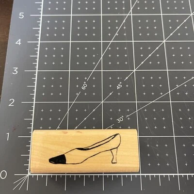 BOMBA DE TACÓN ALTO DISEÑO DE ZAPATO DE LUJO PUNTA ESTRECHA Pie INKADINKADO 8478Y Sello de goma Foto 1 de 4